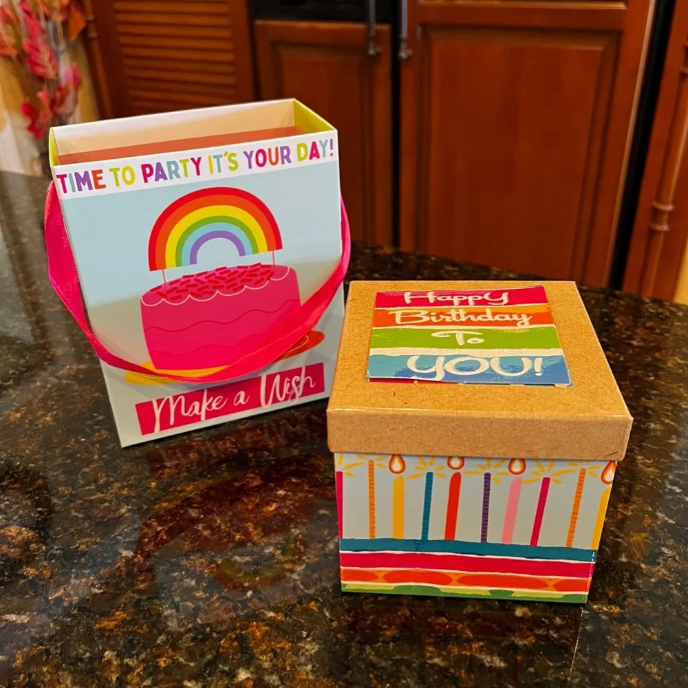 Happy Birthday Gift Boxes-Set of 3
